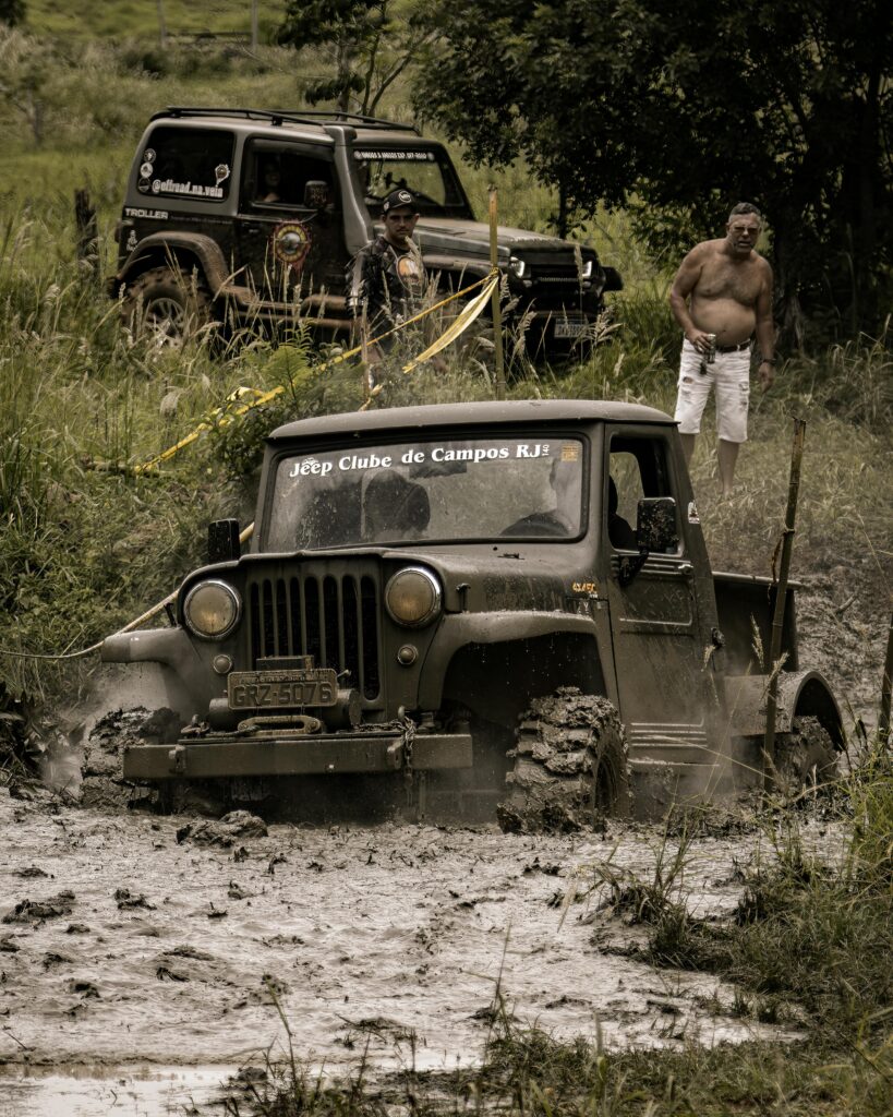 Jeep in Mud