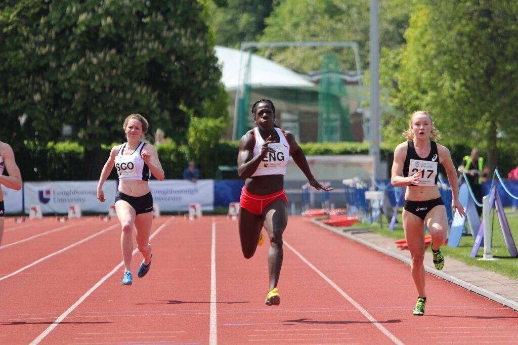 anyika onuora, 100 metre, women