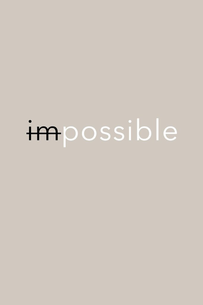 pexels-photo-5238695-5238695 Minimalistic design with 'impossible' text for motivation.